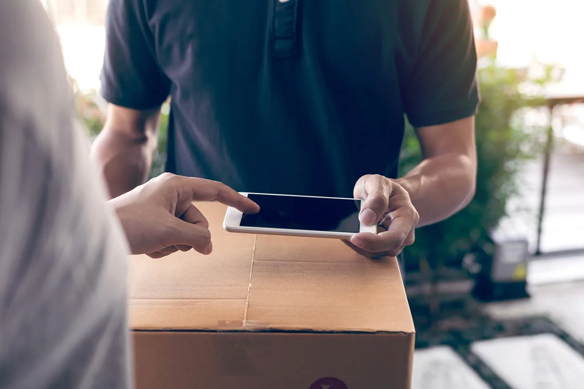 Signature électronique du destinataire à la remise — preuve de livraison électronique